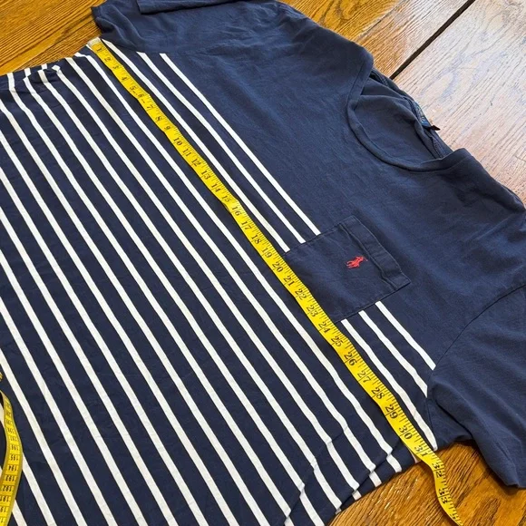 Polo Ralph Lauren blue stripe short sleeve tee. Size 5XLB Men’s. - Picture 5 of 9